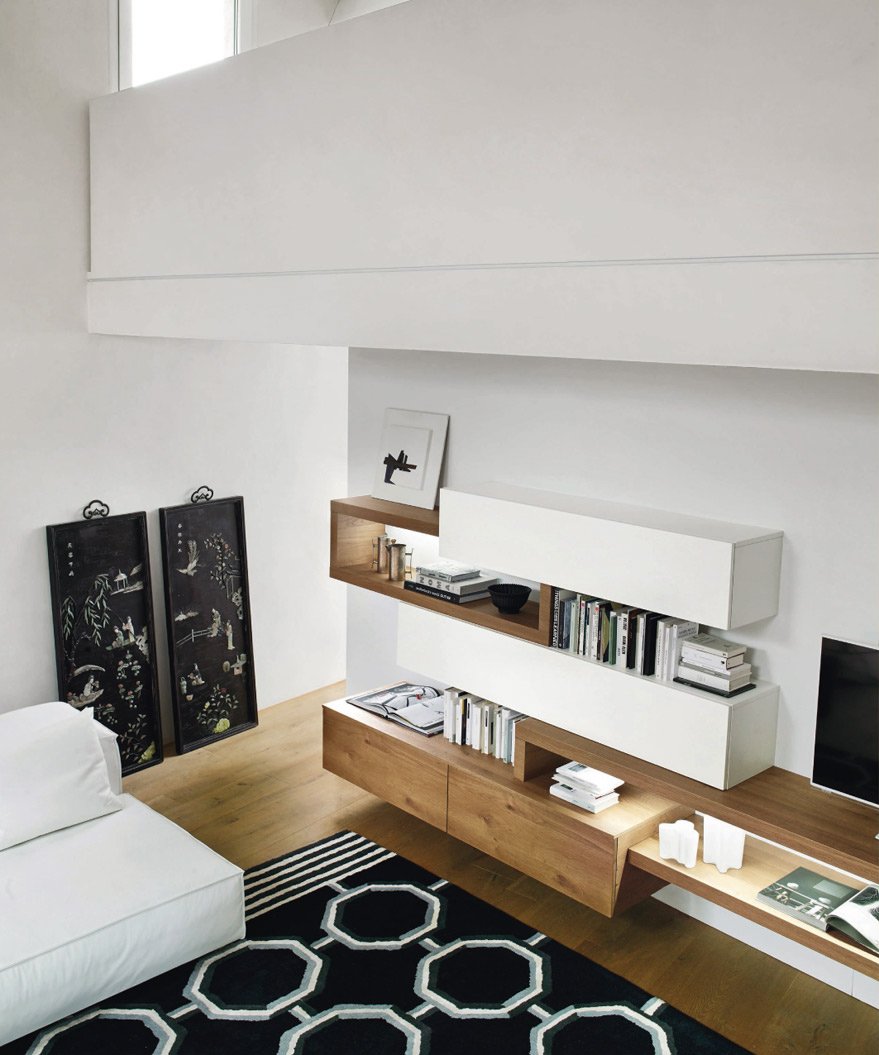 San Giacomo Wohnwand L5C25 Lampo