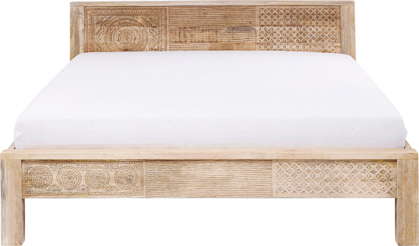 Holzbett natur - 160 x 200 cm - KARE Puro Hoch