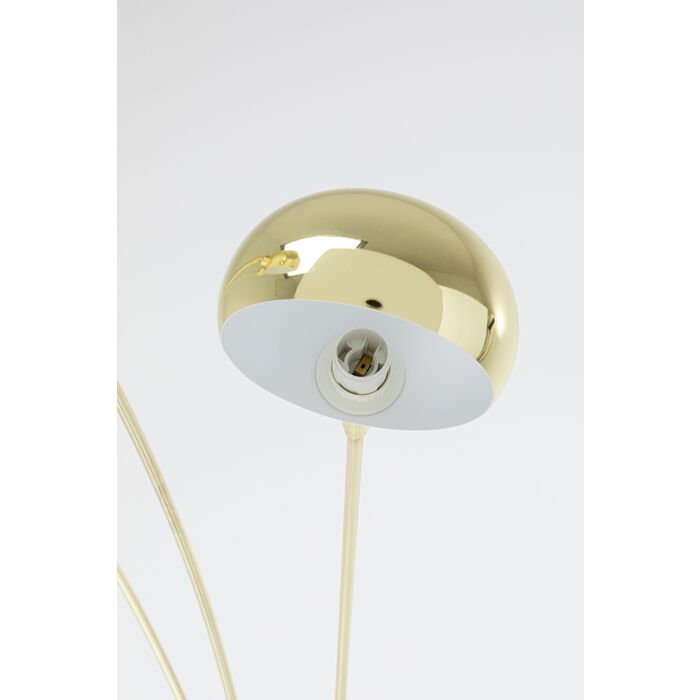 Kare Design Stehleuchte Five Fingers Brass