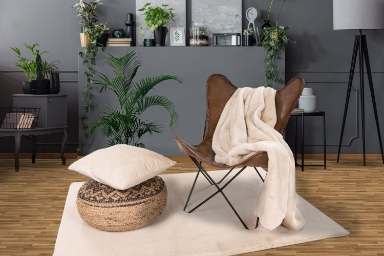 Lalee Kuscheldecke Heaven beige 150 x 200 cm