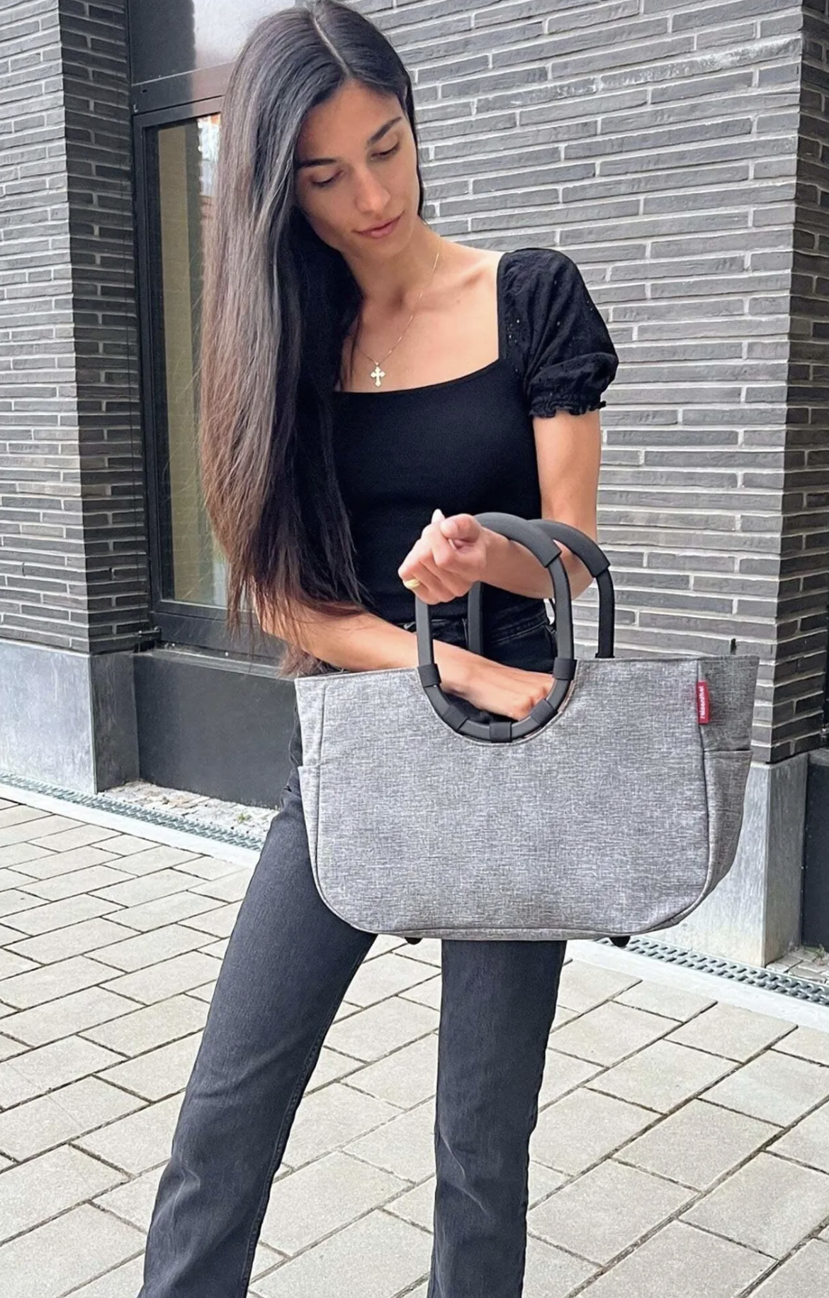 reisenthel Loopshopper M - twist silver