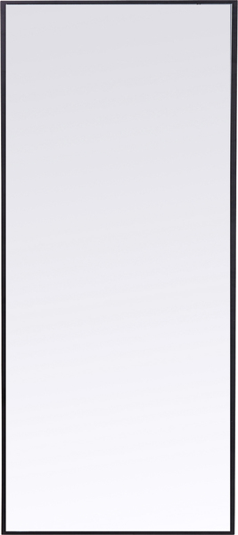 Spiegel schwarz - 60 x 180 cm - KARE Bella MO
