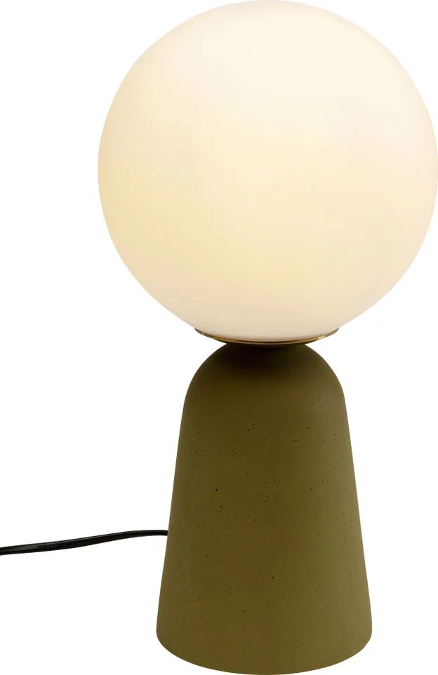 KARE Tischleuchte Grün - Bollie Grün