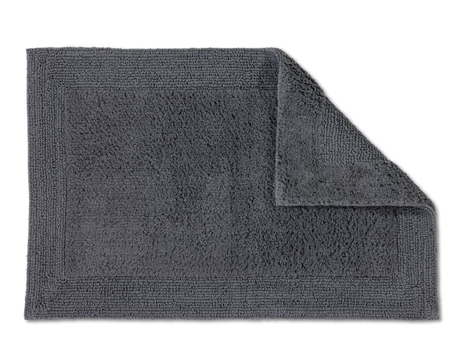 Schöner Wohnen Kollektion Badteppich Bordüre Anthrazit , 60 x 90 cm, 1940055192040/18879
