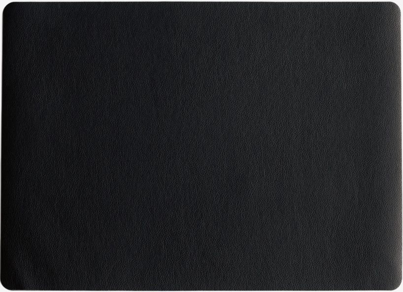 ASA Tischset Lederoptik schwarz 33x46cm