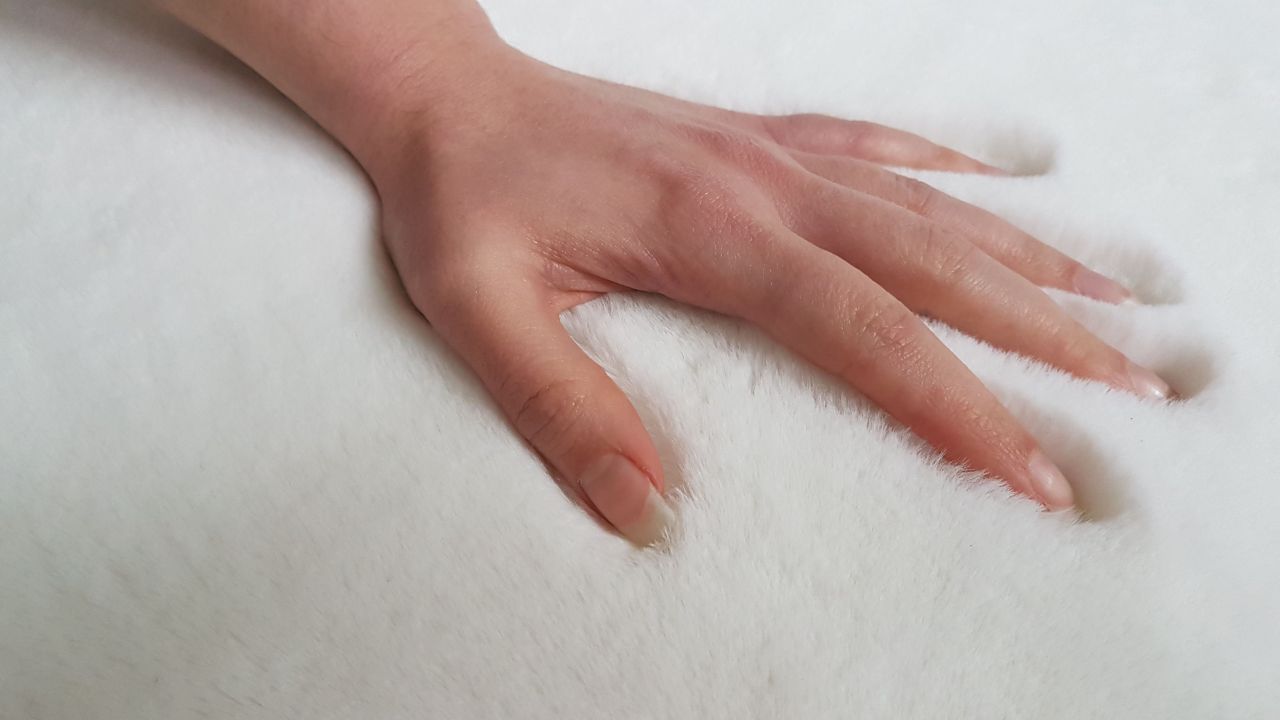 Schöner Wohnen Kollektion Badteppich Bali weiß 60 x 90 cm