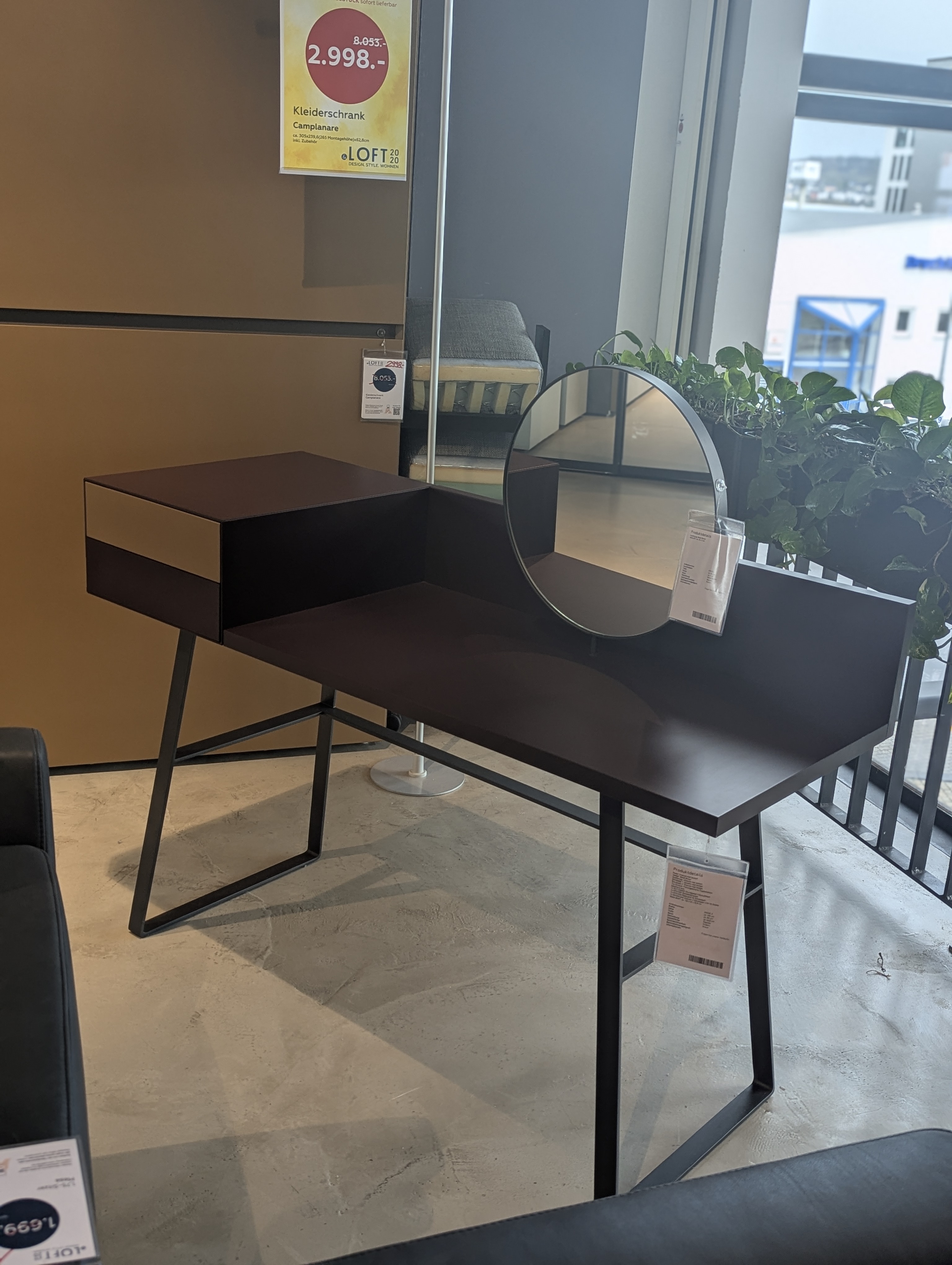 Schreibtisch SEGRETO - AUSSTELLUNGSSTÜCK