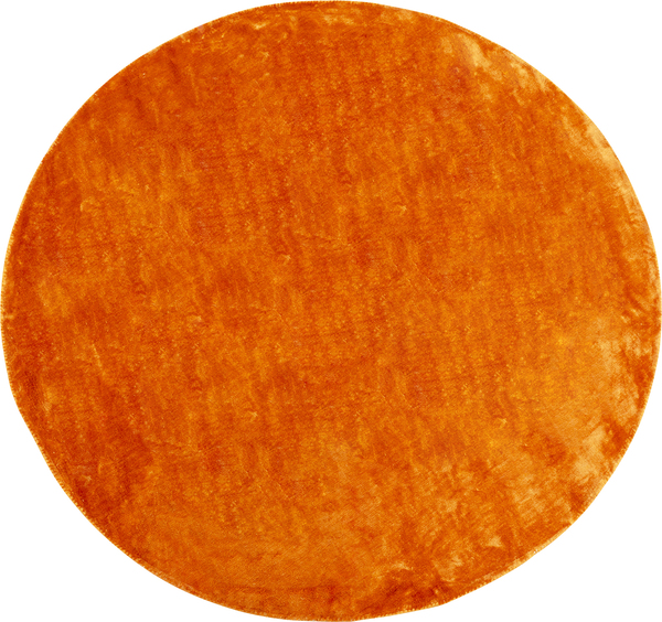 Teppich rot - Ø200 cm - KARE Cosy Rost