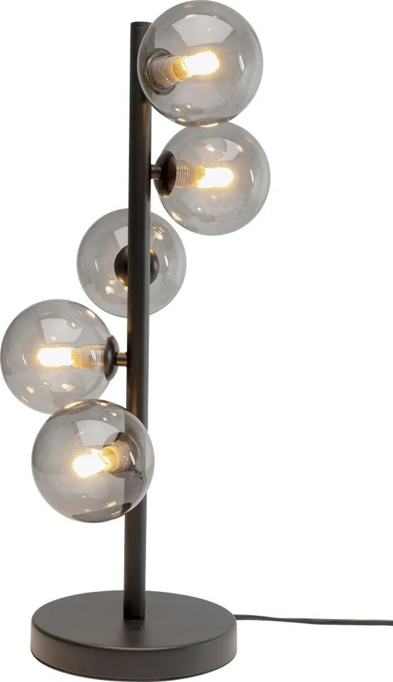 KARE Tischleuchte Schwarz / Klar - Scala Balls Schwarz