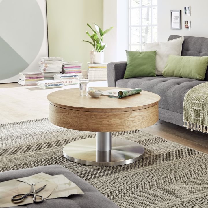 MCA Couchtisch Suva Asteiche geölt Ø 79 cm