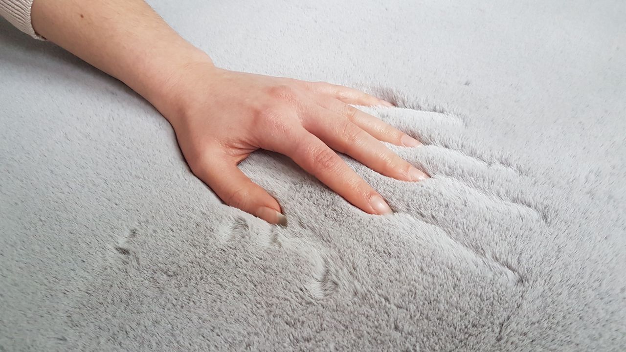 Schöner Wohnen Kollektion Badteppich Bali silber 40 x 60 cm