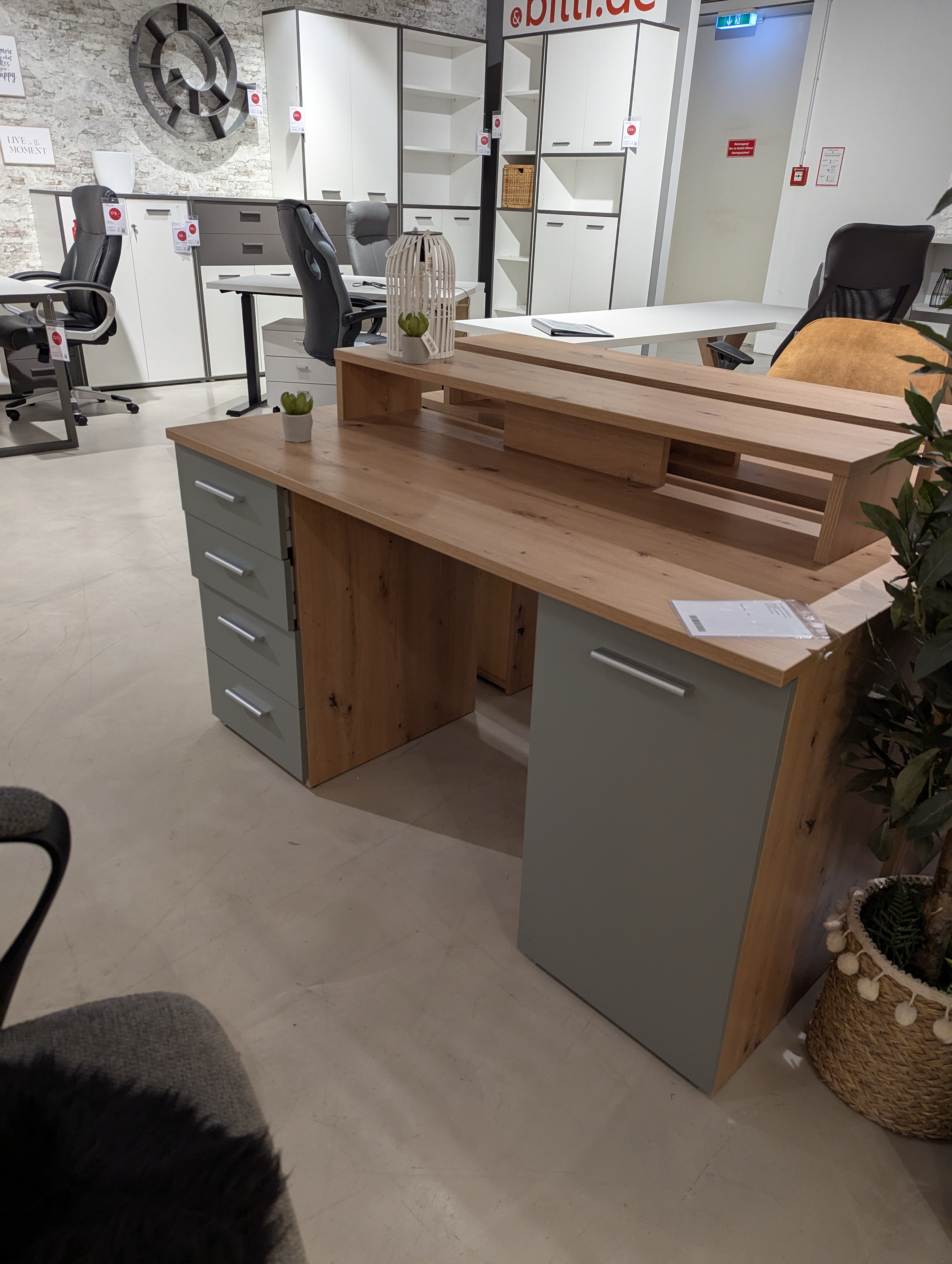 Forte Schreibtisch VALENTIN - AUSSTELLUNGSSTÜCK