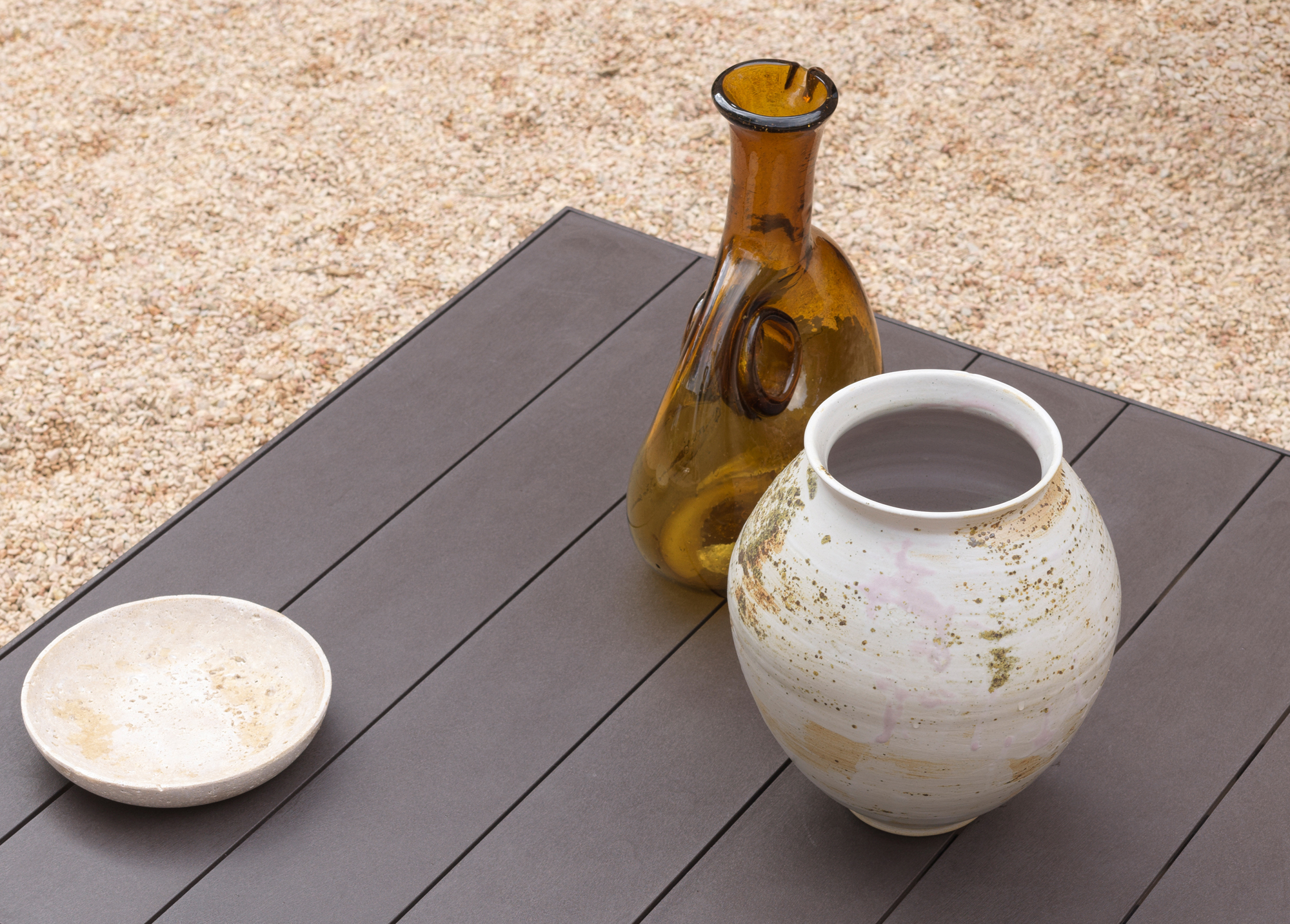 Nardi Loungetisch Maximo  - Farbe Gestell: terra, B/HT: ca. 80 x 25,5 x 80 cm