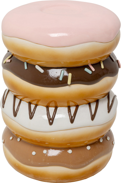 Hocker mehrfarbig - Ø34 cm - KARE Donuts