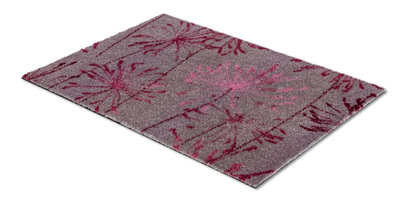 Schöner Wohnen Kollektion Fußmatte Pusteblume grau/rose, 50 x 70 cm, Manhattan 1689040001042