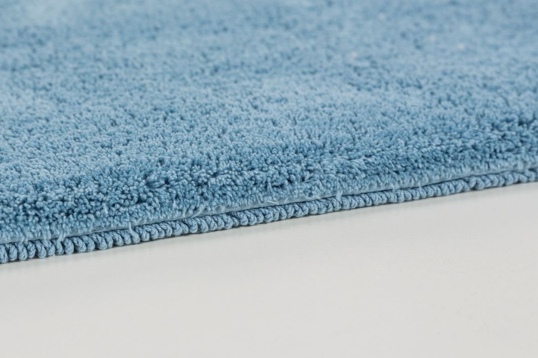 Schöner Wohnen Kollektion Badteppich Uni Hellblau , 67 x 110 cm, 1940070190023/18870