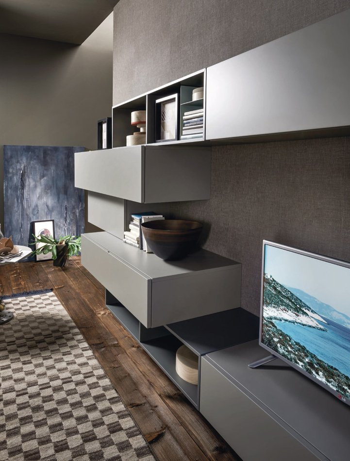 San Giacomo Wohnwand L5C02 Lampo