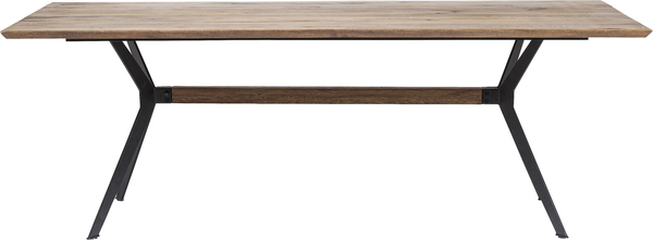 Tisch braun - 100 x 220 cm - KARE Downtown Eiche