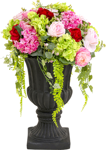 Deko Pflanze mehrfarbig - KARE Rose Bouquet getopft