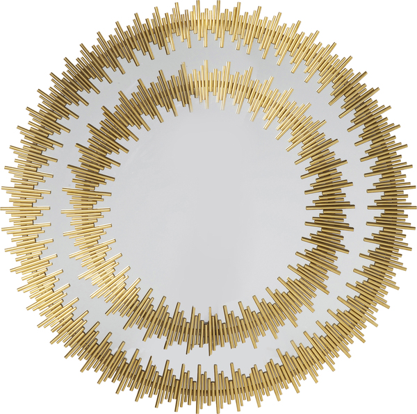 Spiegel gold - Ø 132 cm - KARE Solare Gold